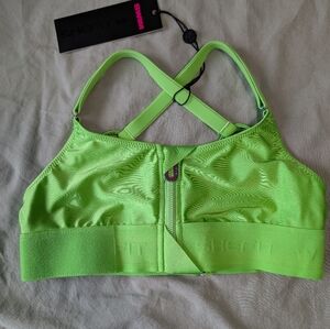 SHEFIT Neon Green Bikini Top
